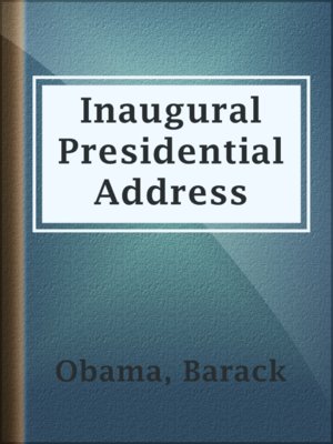 Inaugural Presidential Address - ebook